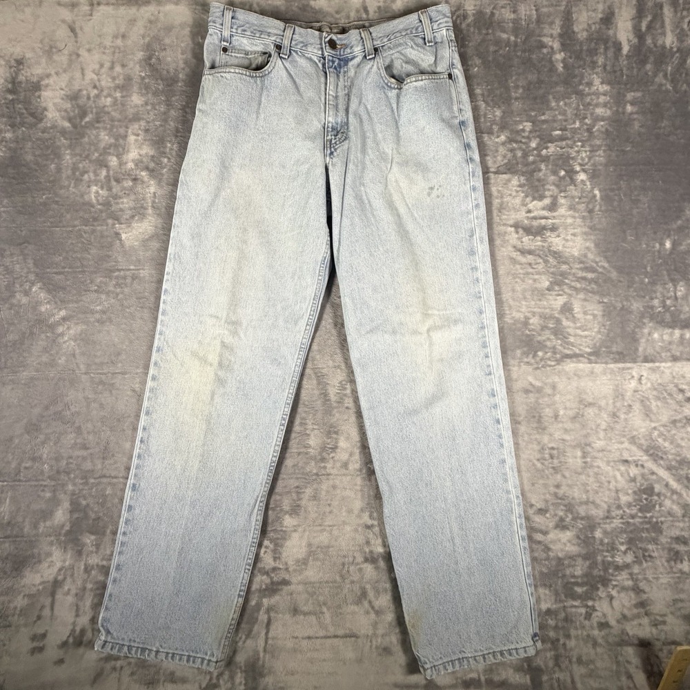 Vintage Eddie Bauer Jeans Men's 36x34 Fits 34x33 Relaxed Baggy Skate Grunge 90s